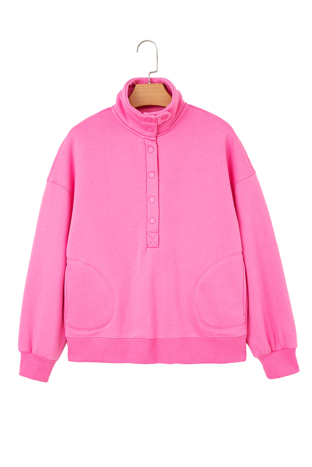 Brighter Days Quarter Button Sweatshirt