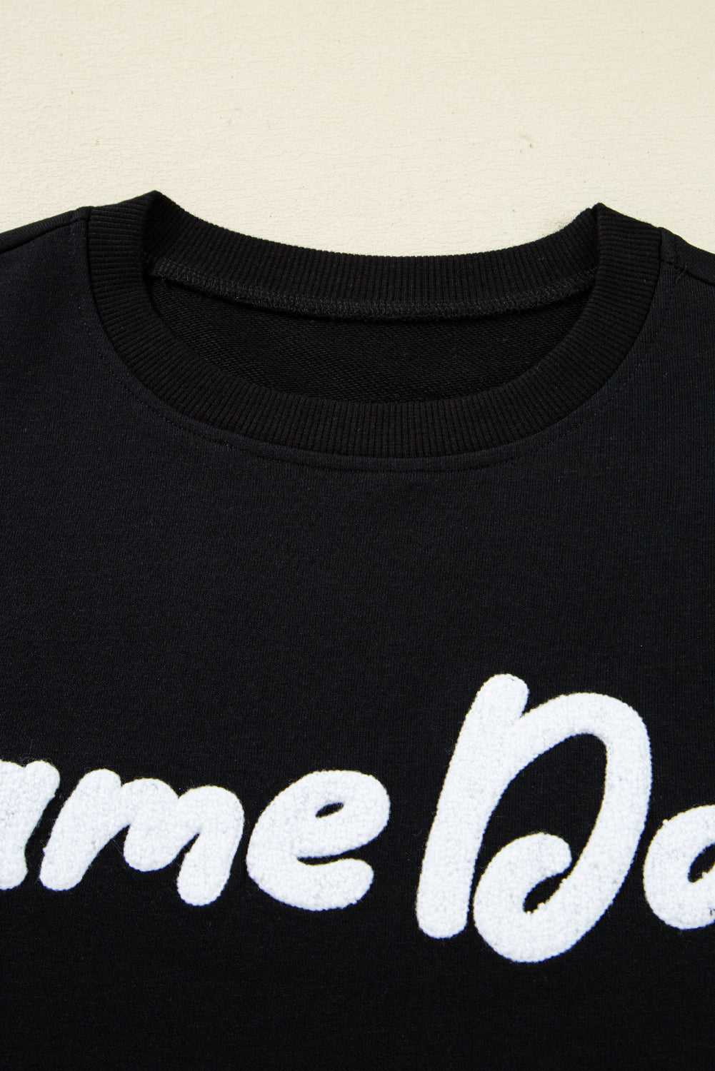 Chic on Game Day embroidered Sweater