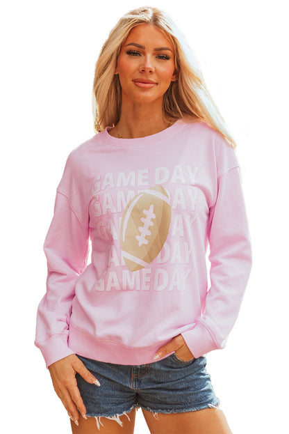 Pretty in Pink Game Day Sweatshirt