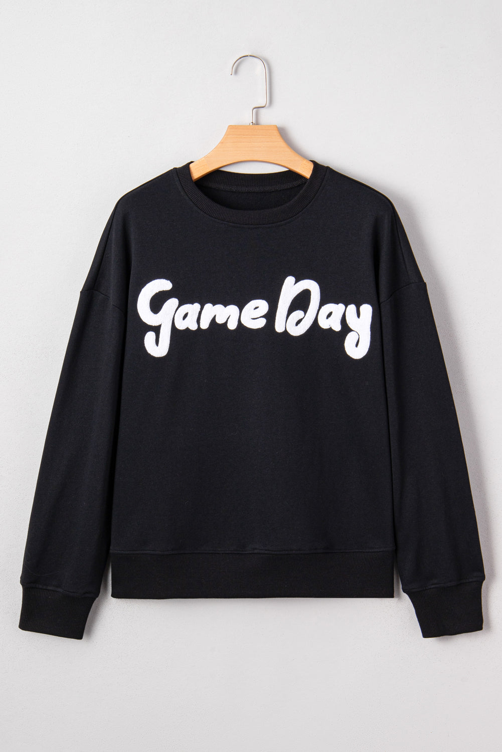 Chic on Game Day embroidered Sweater
