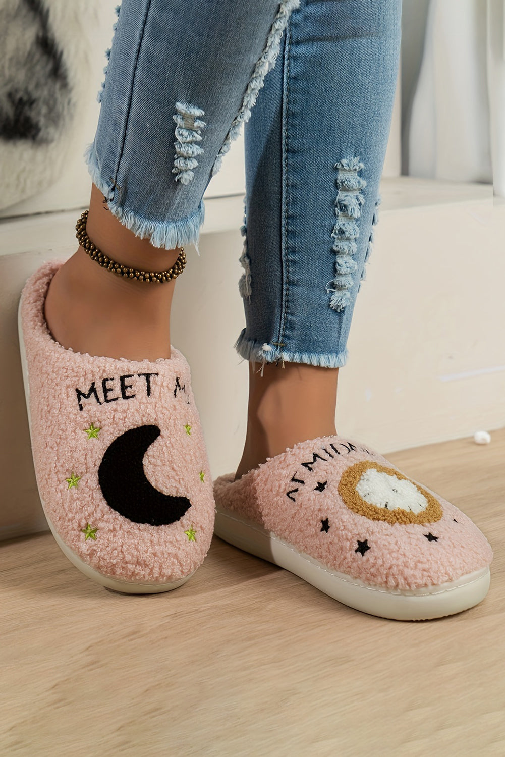 Meet Me At Midnight Slippers