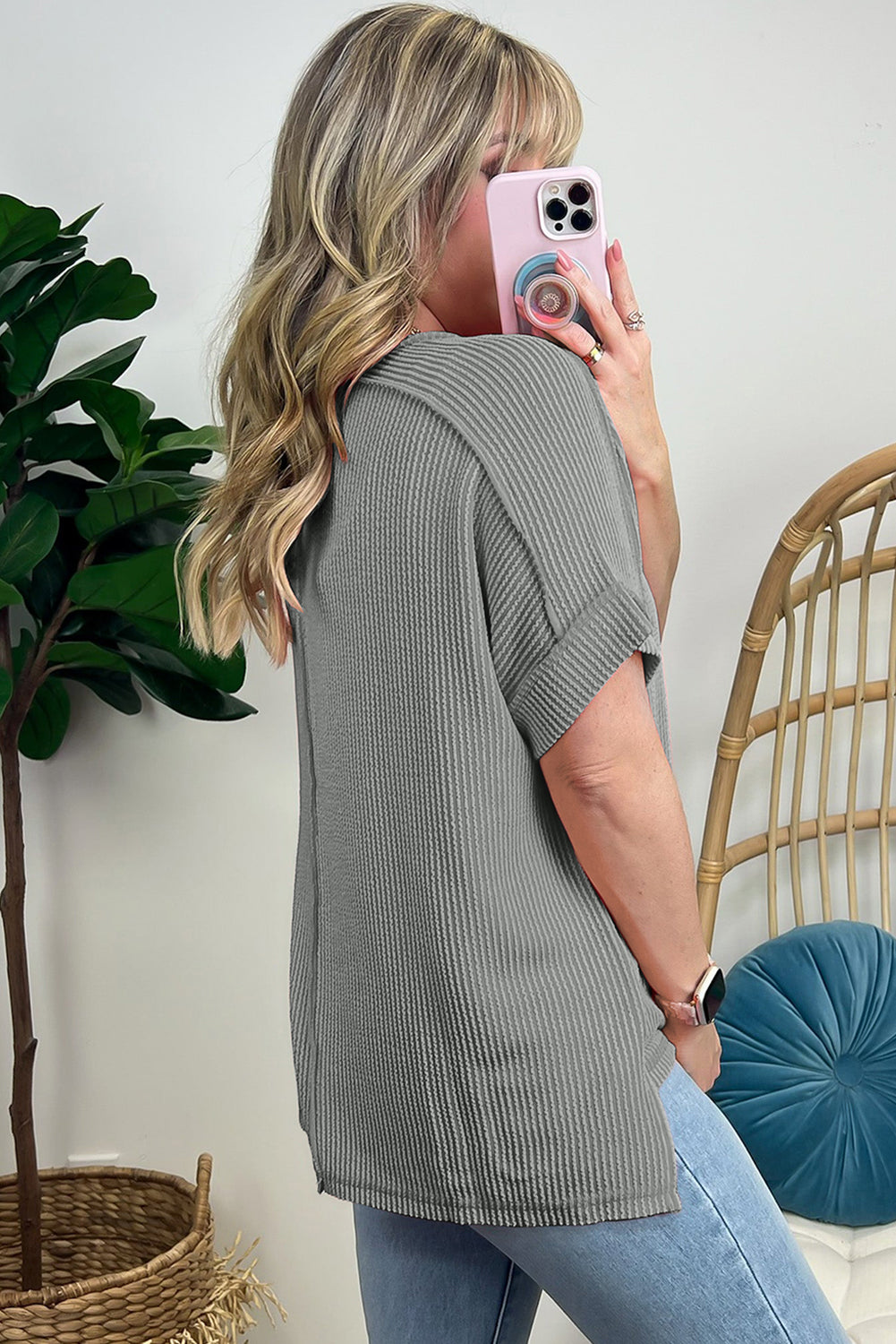 Baseball and Bows Sequin Top