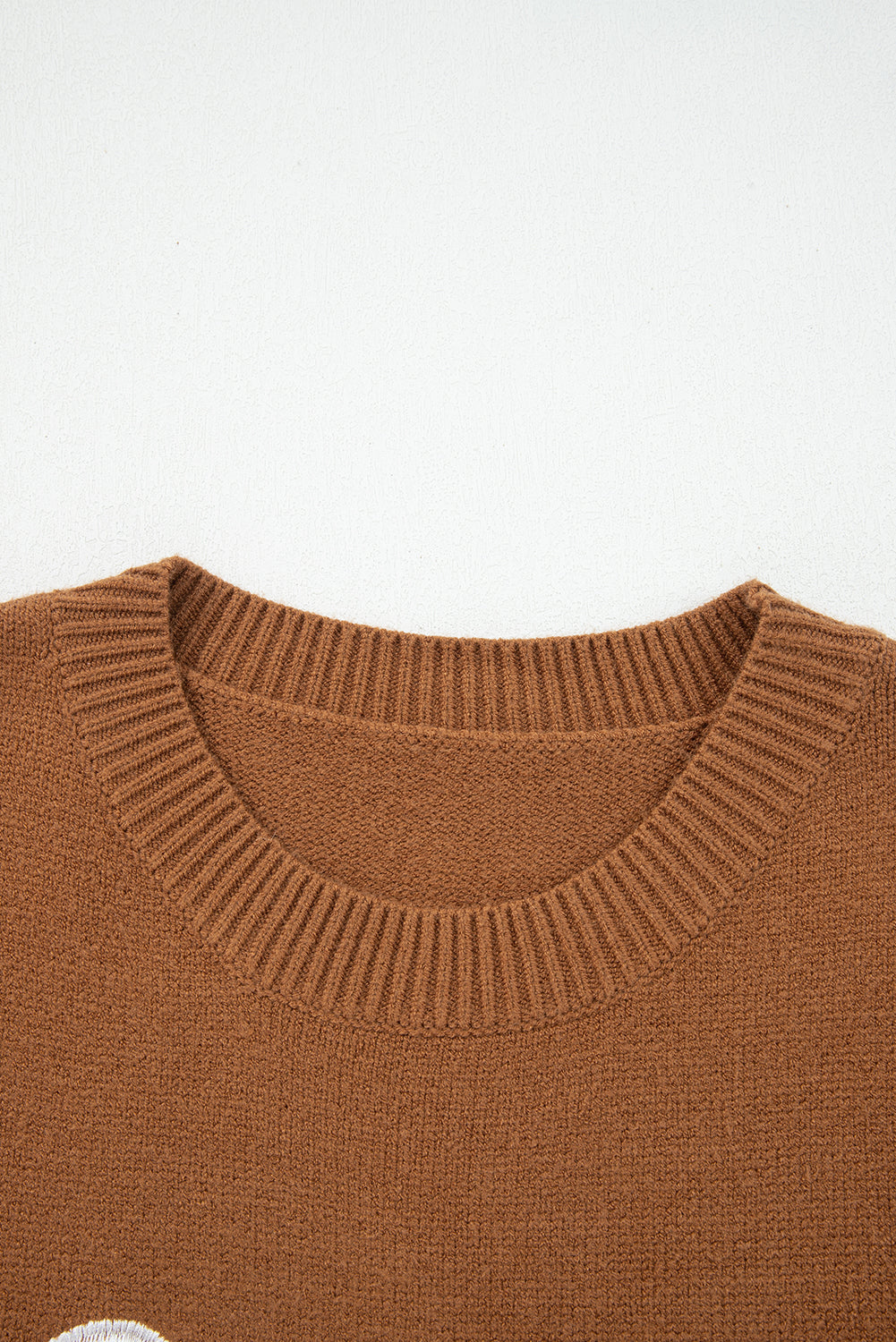 Coffee See You Cowboy Embroidered Western Graphic Sweater