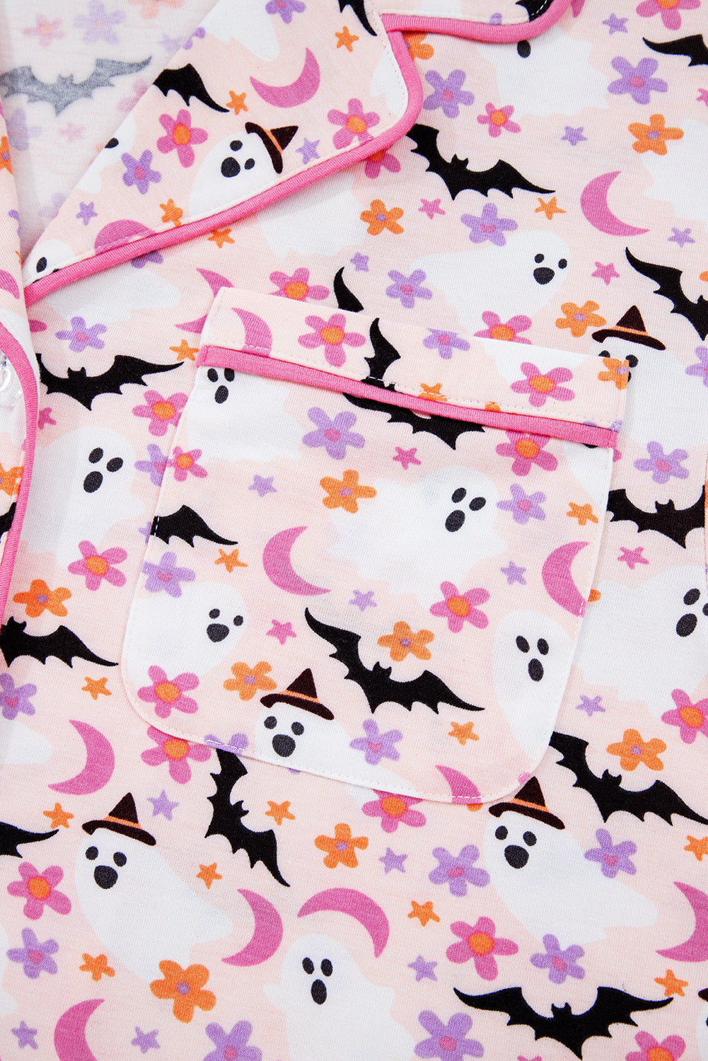 Bats for You Retro Two Piece Pajama Set