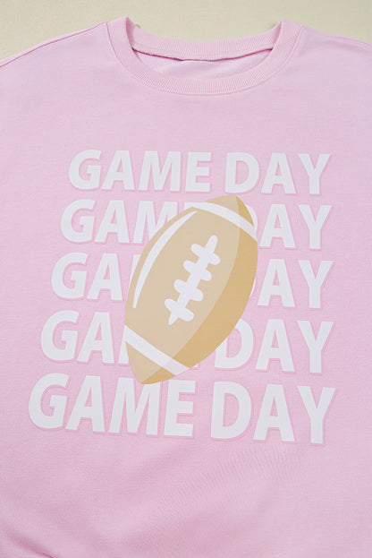 Pretty in Pink Game Day Sweatshirt