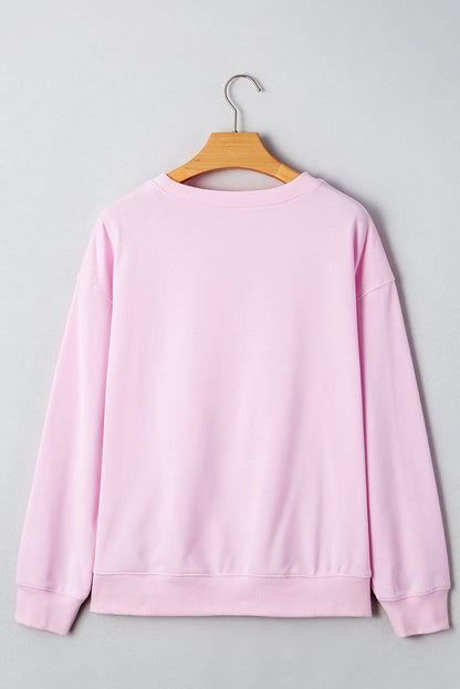 Pretty in Pink Game Day Sweatshirt