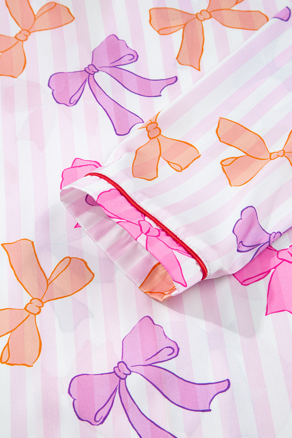 Bow-ti-ful Fun Two Piece Pajama Set