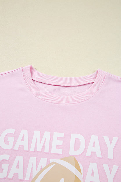Pretty in Pink Game Day Sweatshirt