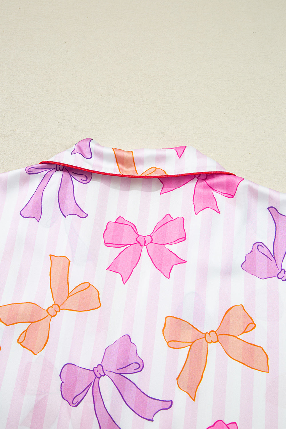 Bow-ti-ful Fun Two Piece Pajama Set