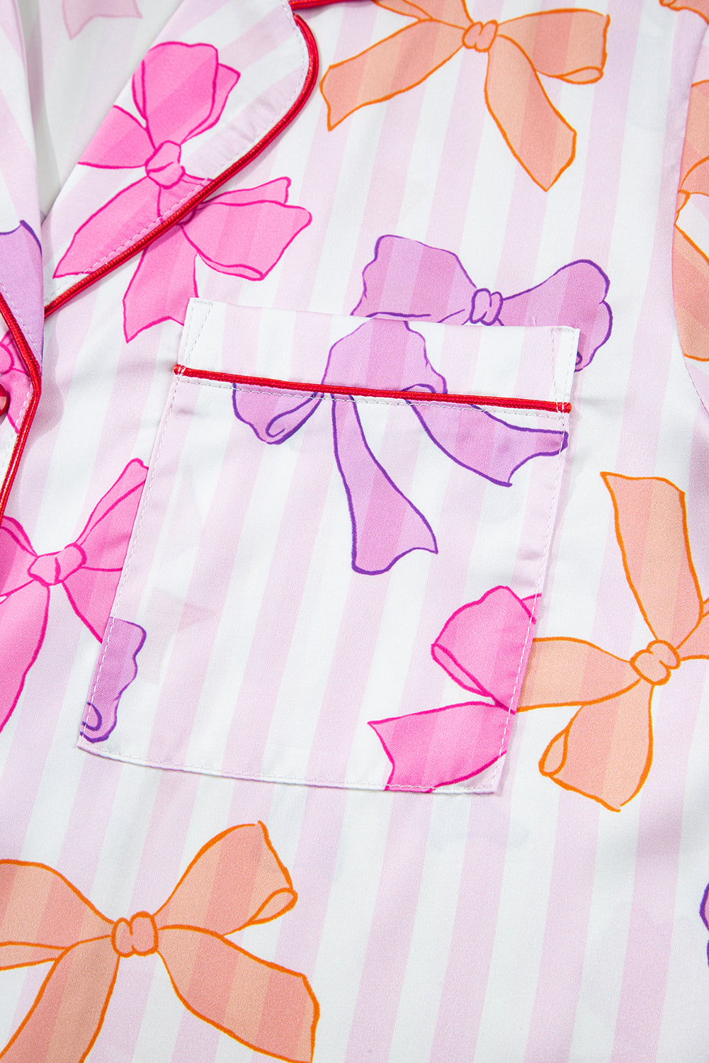 Bow-ti-ful Fun Two Piece Pajama Set