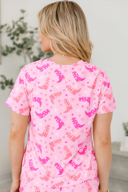 She’s a Cowgirl Two Piece Pajama Set