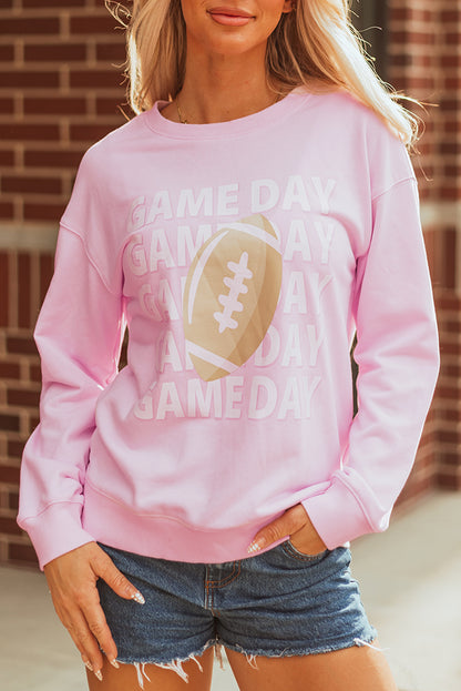 Pretty in Pink Game Day Sweatshirt
