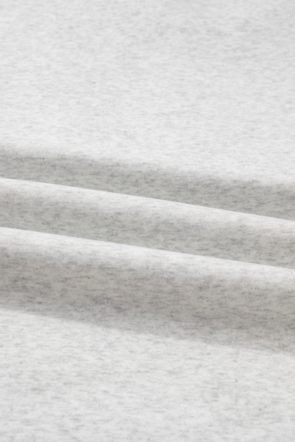 Gray Camo Leaves Patchwork Zipped Collar Pullover Plus Size Sweatshirt