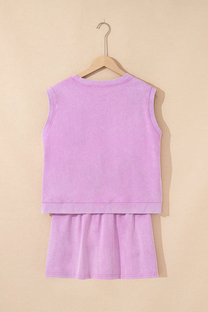 Spring feeling two piece set Lilac