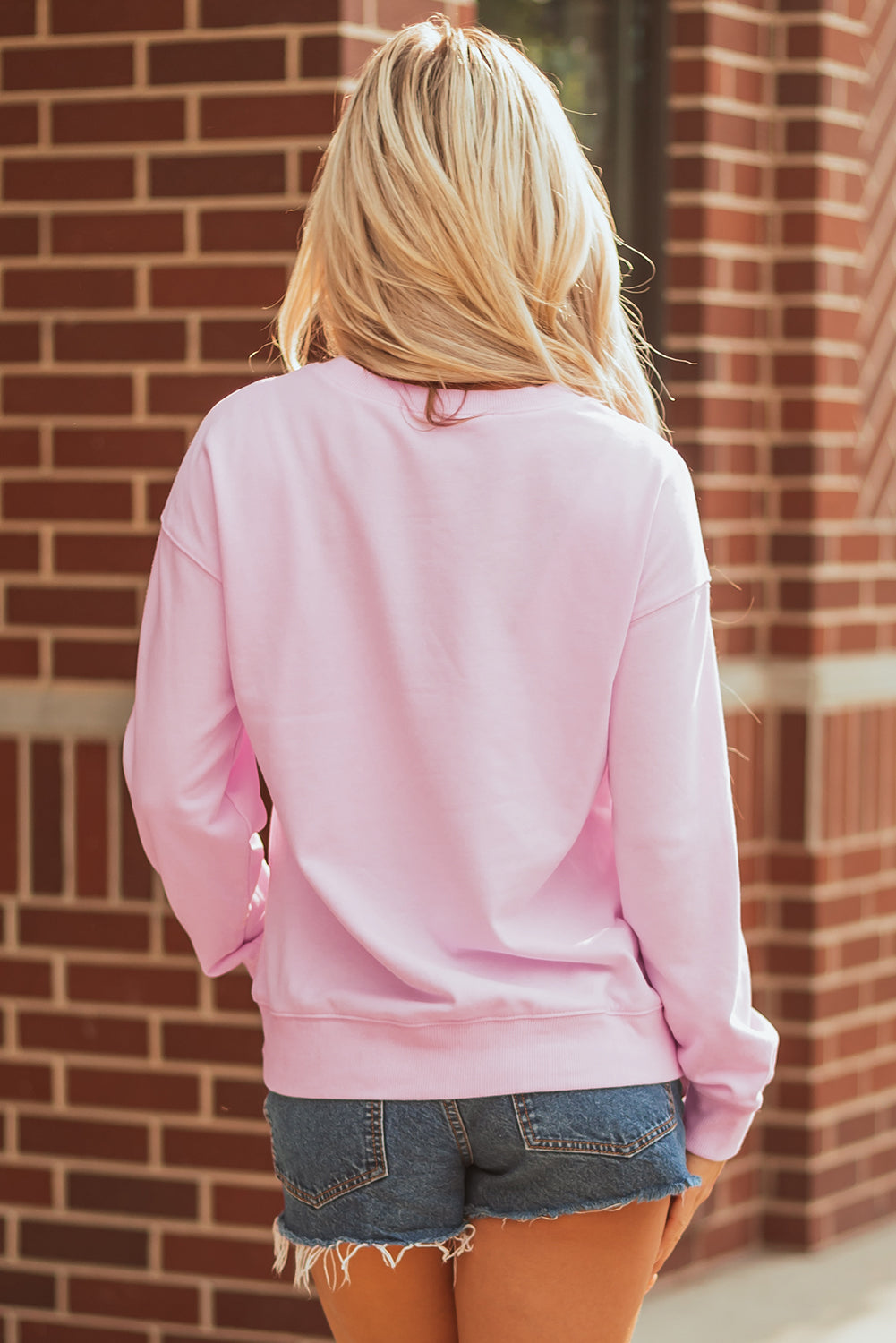 Pretty in Pink Game Day Sweatshirt