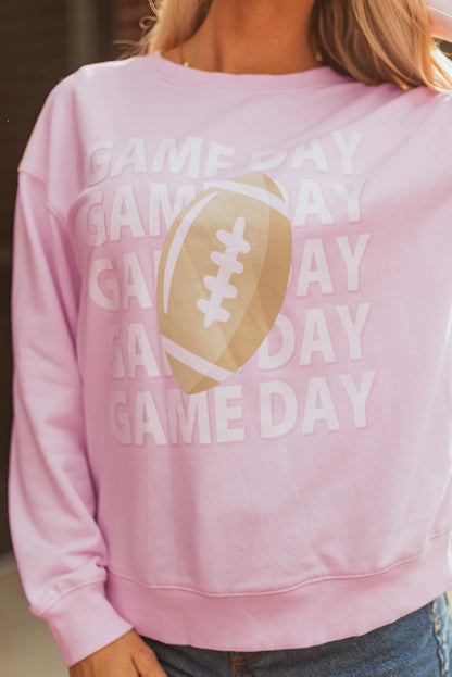 Pretty in Pink Game Day Sweatshirt