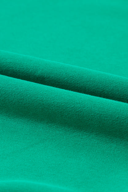 Bright Green MERRY Graphic Pullover Sweatshirt