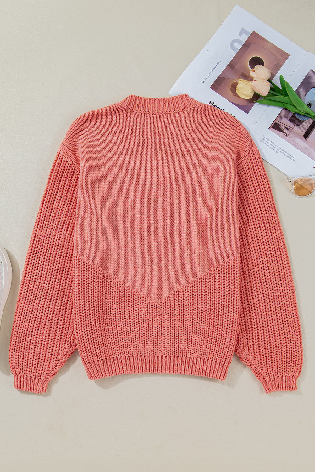 Blossom Pumpkin Embroidered Thanksgiving Holiday Sweater