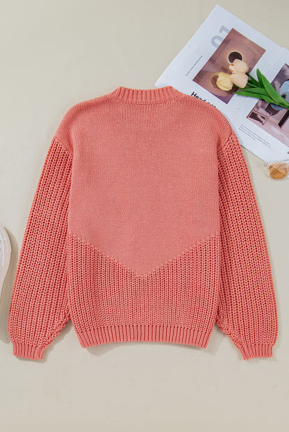 Blossom Pumpkin Embroidered Thanksgiving Holiday Sweater