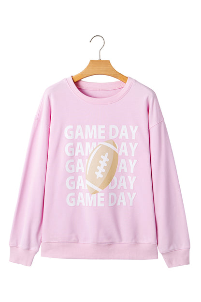 Pretty in Pink Game Day Sweatshirt